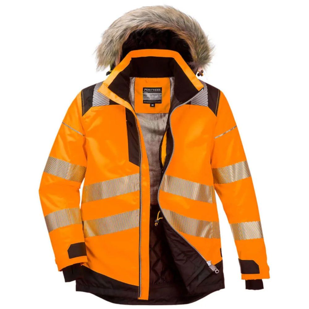 Jacheta Parka de Iarna Hi-Vis PW3